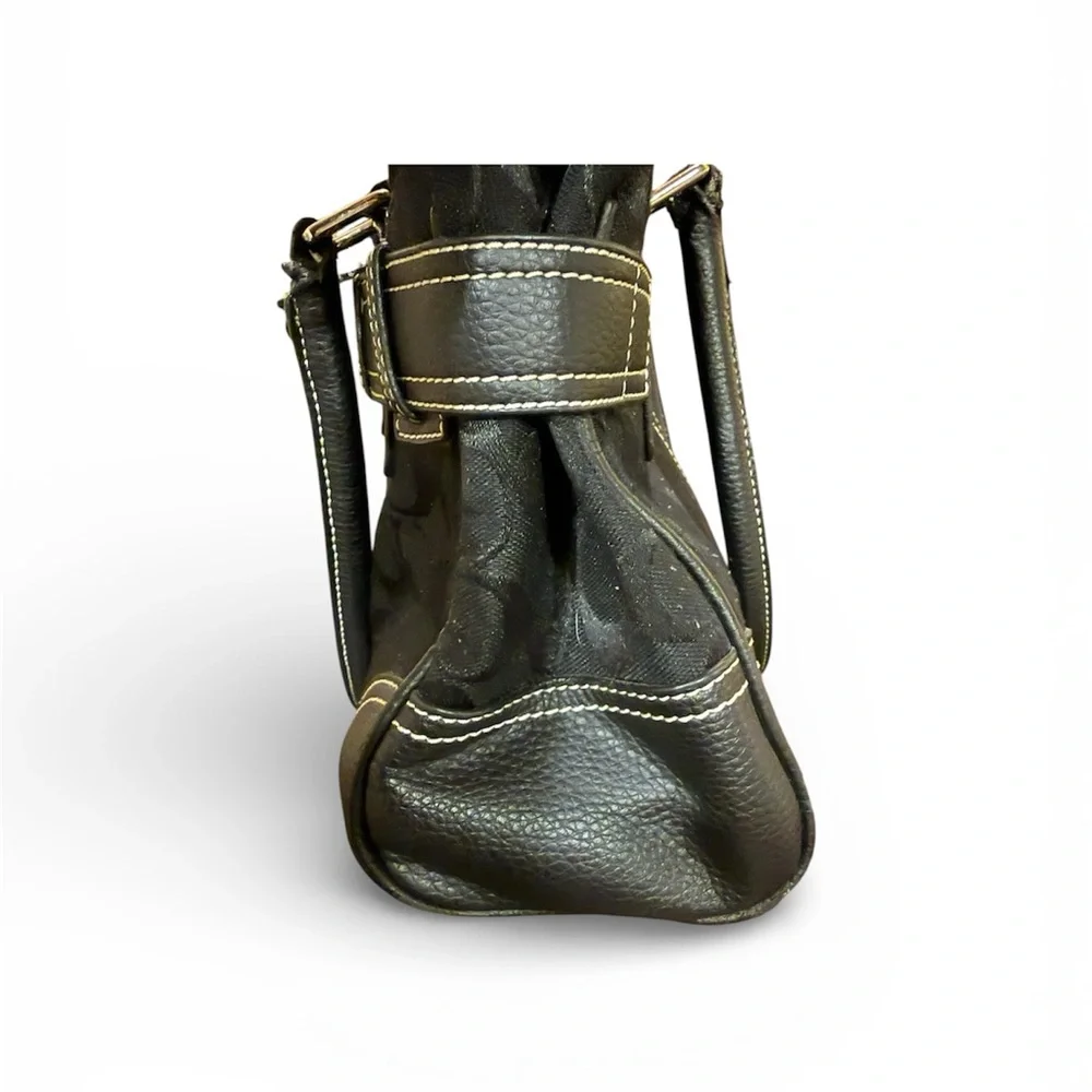 Coach Hampton Signature Carryall Black Horsebit F04U-2187 - Picture 6 of 13